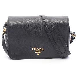 Borsa a Spalla Prada VITELLO PHENIX Nero