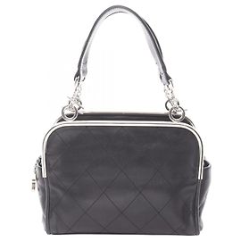 Chanel Matelassé Handbag Black