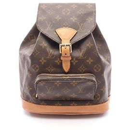 Rucksack/Handtasche Montsouris MM Louis Vuitton Braun