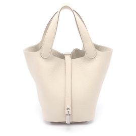 Bolsa Hermès Picotin Lock PM Cru
