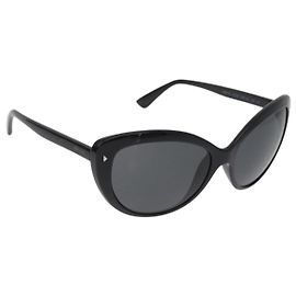 Gafas de sol PRADA de plástico negras Auth BA12474A Negro