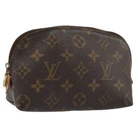 LOUIS VUITTON Monogram Pochette Cosmetic PM Pouch M43998 LV Auth BA12392 Monogram