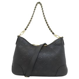 Louis Vuitton M12930 Boulogne PM Handbag Black