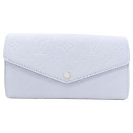 Louis Vuitton Empreinte Long Wallet Blue