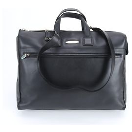 Salvatore Ferragamo Leather Handbag Black