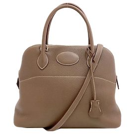 Hermès Borsa Hermes Bolide 31 in Etoupe Gray Taupe