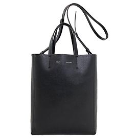 Céline Celine Vertical Cabas 2-Way Handbag Black