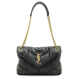 Sac à bandoulière matelassé à chaîne Loulou Yves Saint Laurent Noir