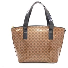 Céline Sac cabas Celine Macadam Marron