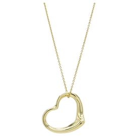 Pendentif collier Heart Elsa Peretti de Tiffany & Co. Doré