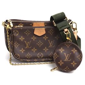 Louis Vuitton Multi Pochette Accessoires Marrone Cachi