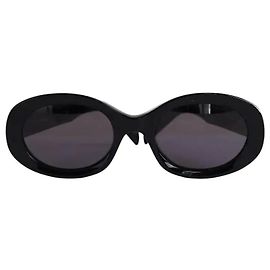 Occhiali da sole Céline neri retro Nero