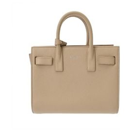 Bolso Saint Laurent Sac de Jour Nano Beige Beige
