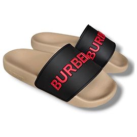 Burberry Logo Rubber Slides Multiple colors