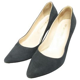 Autre Marque Sergio Rossi Suede Pumps Blue Navy blue