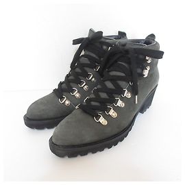 Autre Marque HYKE TOSHINOSUKE TAKEGAHARA BEAUTIFUL SHOES Botas curtas de amarrar Marrom