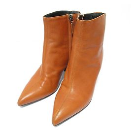 Autre Marque Botas curtas de couro Giuseppe Zanotti Outro Laranja