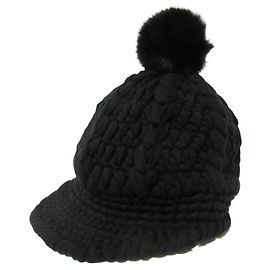 Autre Marque A.D.M.J. A COBA LT Strickmütze Schwarz