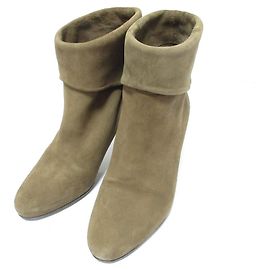 Bottines en daim Bally Marron