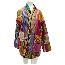 Autre Marque Mehrfarbige Jacke Mehrfarben
