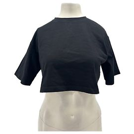 Autre Marque Camiseta crop "Gupo" Negro