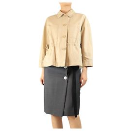 Weekend Max Mara Neutral lightweight shacket - size S Other