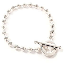 GUCCI Armband mit Kugelkette aus 925 Sterling Silber Silber