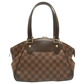 Louis Vuitton Marron Damier Ebene Verona PM Marron