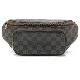 Bolso Bandolera Louis Vuitton Damier Canvas Castaño