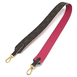 Louis Vuitton Monogram Shoulder Strap Brown Pink