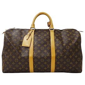 Bolsa Boston Monogram Louis Vuitton Marrom