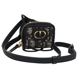 Christian Dior Trotter French Diorissimo Canvas Navy blue