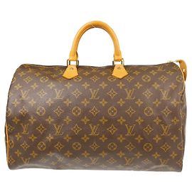 Louis Vuitton Speedy Monogram Canvas 40 Castaño