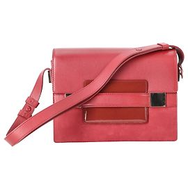 Borsa a tracolla Delvaux Madame PM in pelle rossa Rosso