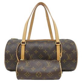 Bolso Louis Vuitton Monogram Papillon Castaño Monograma