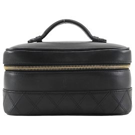 Chanel Bicolole Vanity Pouch Black