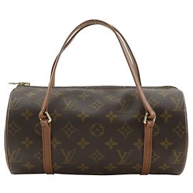 Sac à main Louis Vuitton Papillon 26 Marron Monogramme