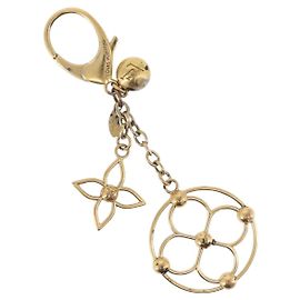 LOUIS VUITTON Blue Me Charm metal Gold M67931 LV Auth bs34872 D'oro