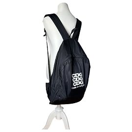 Comme Des Garcons CDG Nylon Backpack Black Triple Logo Black