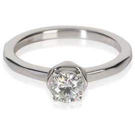 Anillo de compromiso Graff Laurence Graff Signature con diamante brillante redondo de 0,5 ct Otro
