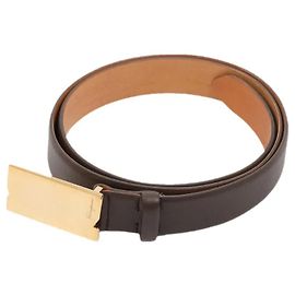 Salvatore Ferragamo Ledergürtel Braun Braun