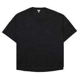 Camiseta Loewe Anagram de algodão preta Preto