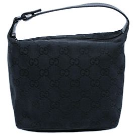Sac à main Gucci Blue GG Canvas Bleu Bleu Marine