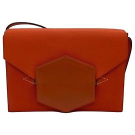 Hermès Love Hermès Borsa a tracolla in pelle Arancione