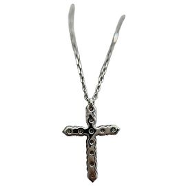 Colar Graff Classic Graf em Ouro Branco e Diamantes Prata