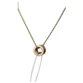 Collar Bulgari B.zero1 Rock Edición Limitada Rubíes Dorado