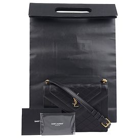 Saint Laurent Borsa a tracolla e crossbody Gaby Mini Shachel Nero