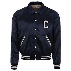 Céline Teddy Satin Nylon Jacket Blue