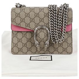 Gucci Mini borsa a tracolla Dionysus con catena Rosa