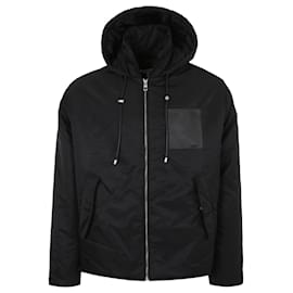 Loewe Anagram Patch Nylon Jacket Black